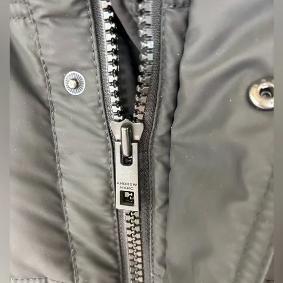 ANDREW MARC x RICHARD CHAI Down Puffer Coat Jacket Black Waterproof NEW Men's XL - Picture 9 of 16